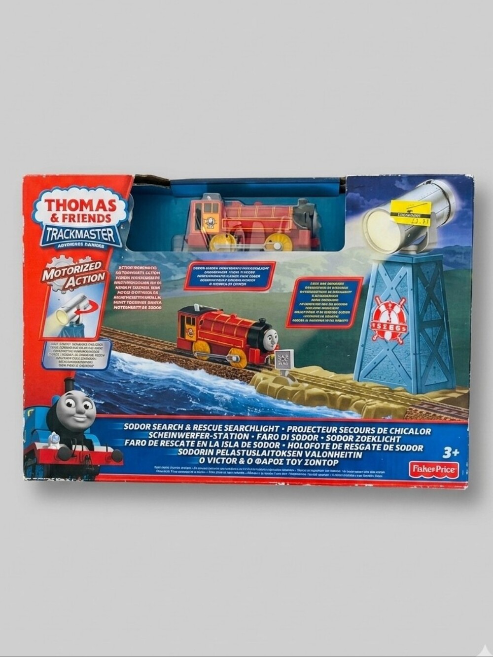 NWT Thomas & Friends  TrackMaster Playset Soir Search & Rescue Searchlight